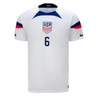 Fotbalové Dres Spojené státy Yunus Musah #6 Domácí MS 2022 Krátký Rukáv
